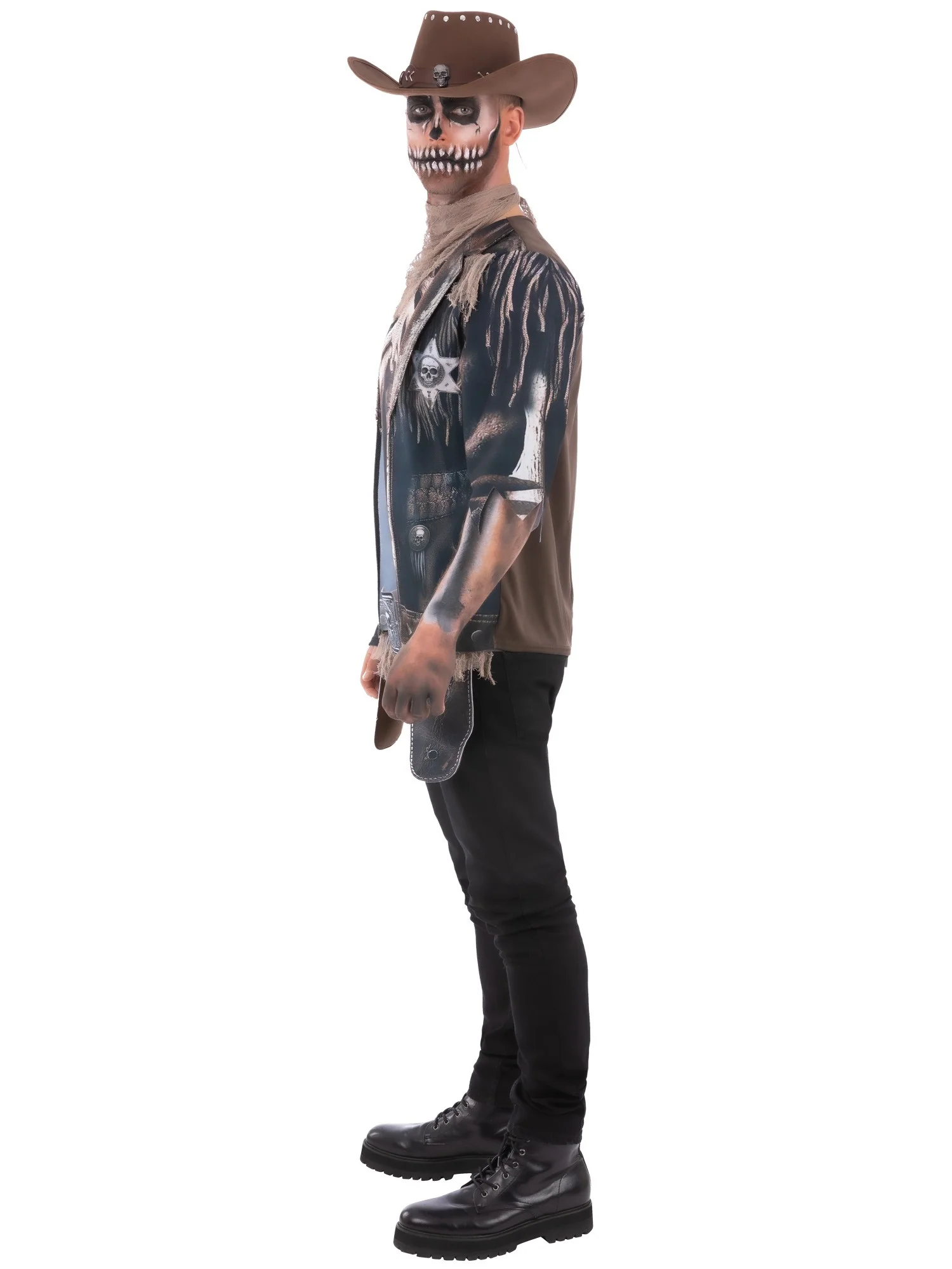 Skeleton Outlaw Costume - Image 4